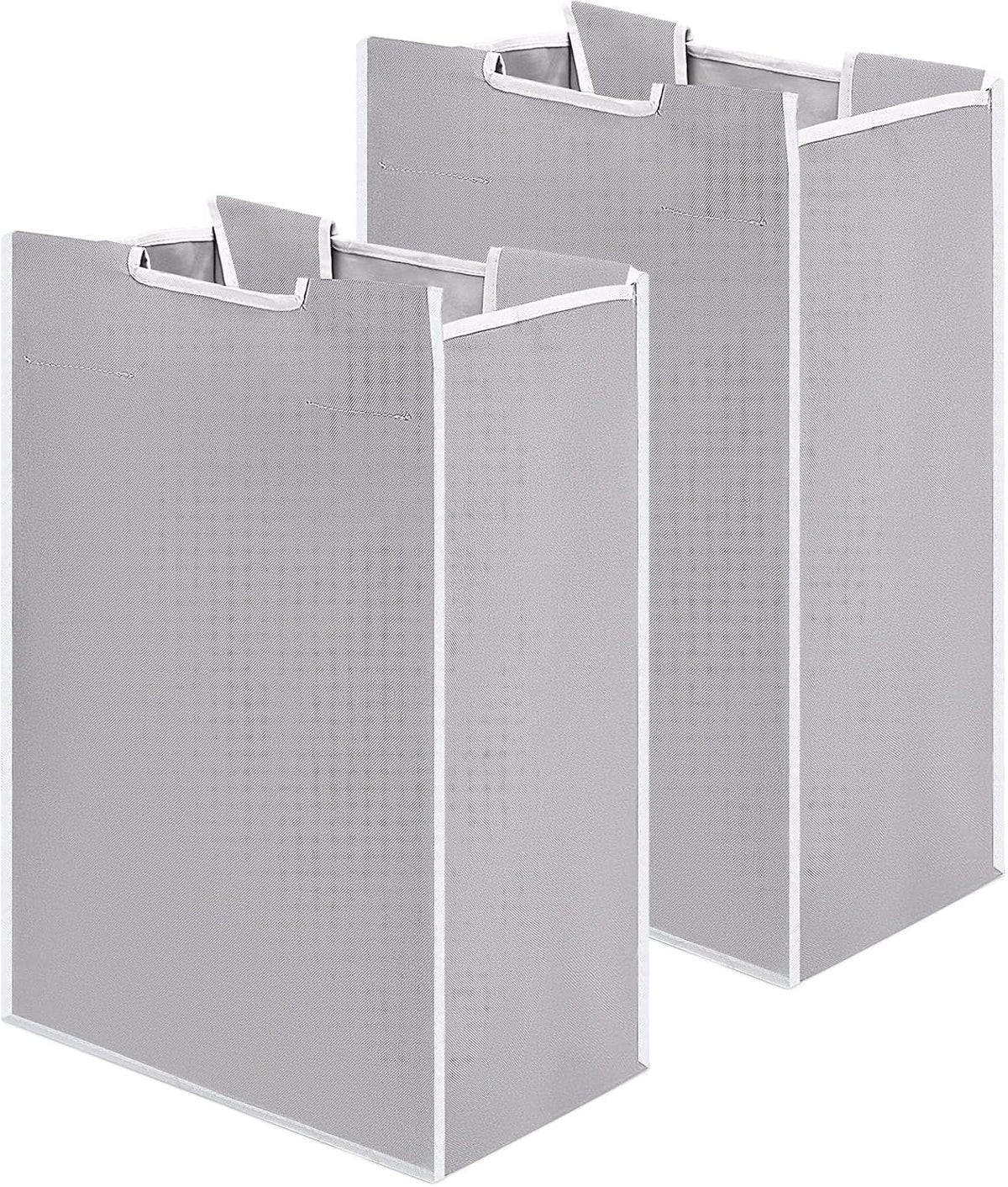 Bonuci 2 Pcs Laundry Sorter Replacement Bags, Gray
