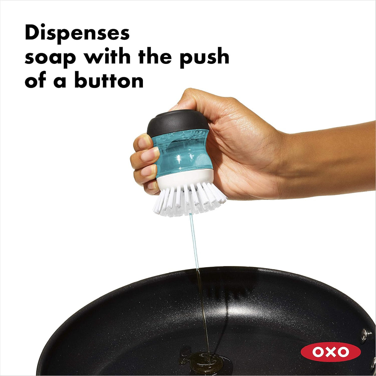 OXO Good Grips Soap Dispensing Palm Brush Storage Set and OXO Good Grips Soap Dispensing Palm Brush