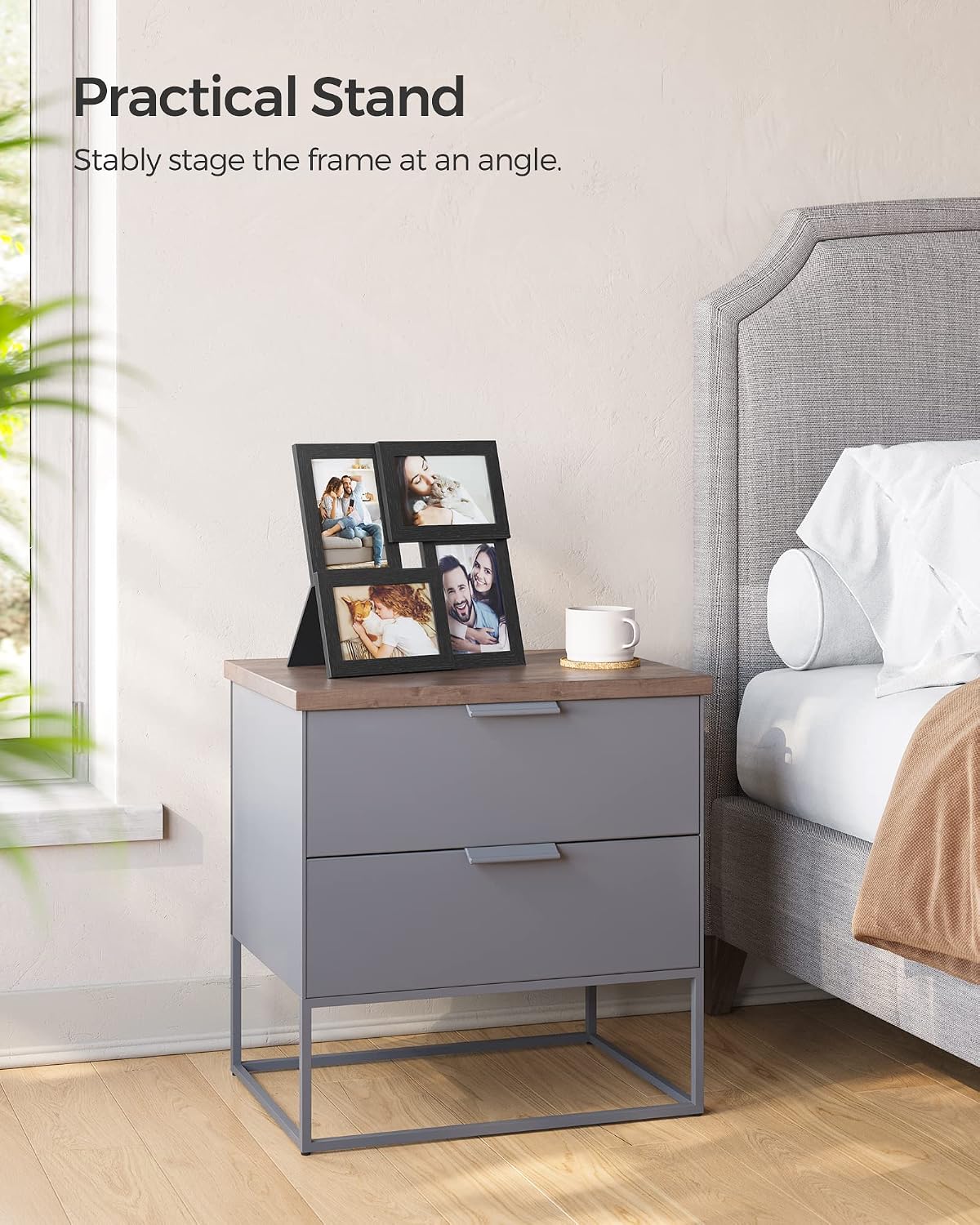 SONGMICS Picture Frames Collage Wall Decor, No Assembly Required
