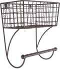 DII Rustic Bathroom Décor, Metal Storage, Small Towel Bar, Rustic