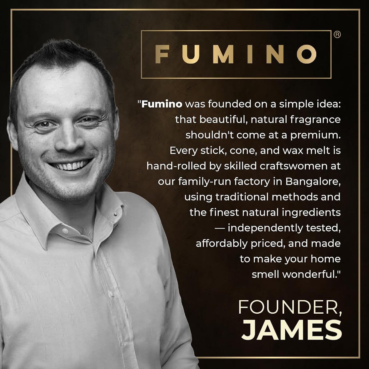 Fumino Tropical Rainforest Incense Cones 30 Pack - Handmade Natural Masala Incense Cones for Meditation & Home Fragrance, Low-Smoke Fresh Green & Citrus Scent, Bureau Veritas Certified