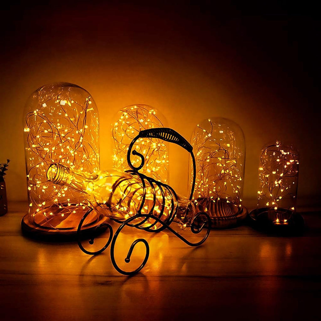 Joomer Fairy String Lights 33FT 100LED Plug in Lights Indoor, Warm White