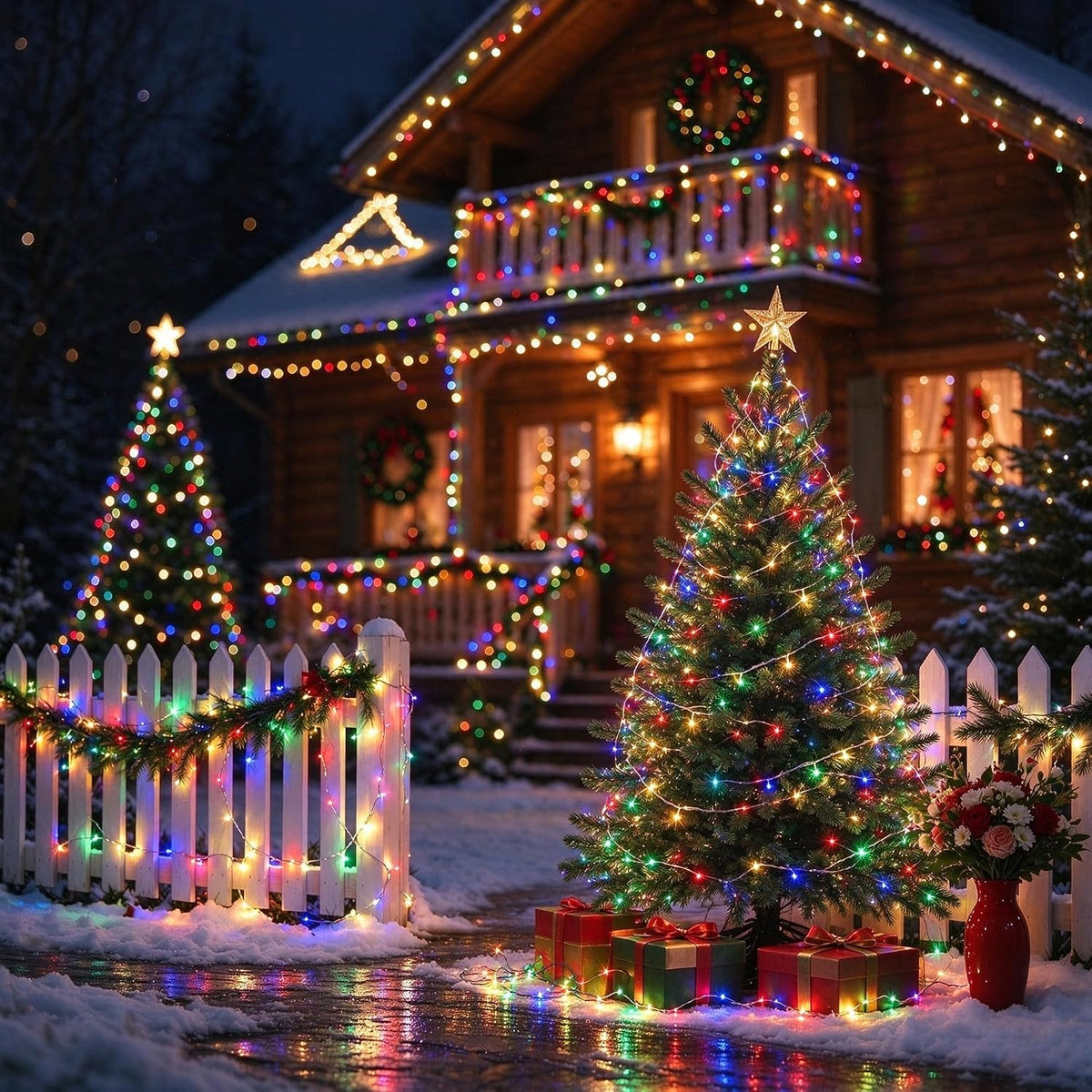 Joomer Fairy String Lights 33FT 100LED Plug in Lights Indoor, Multicolor