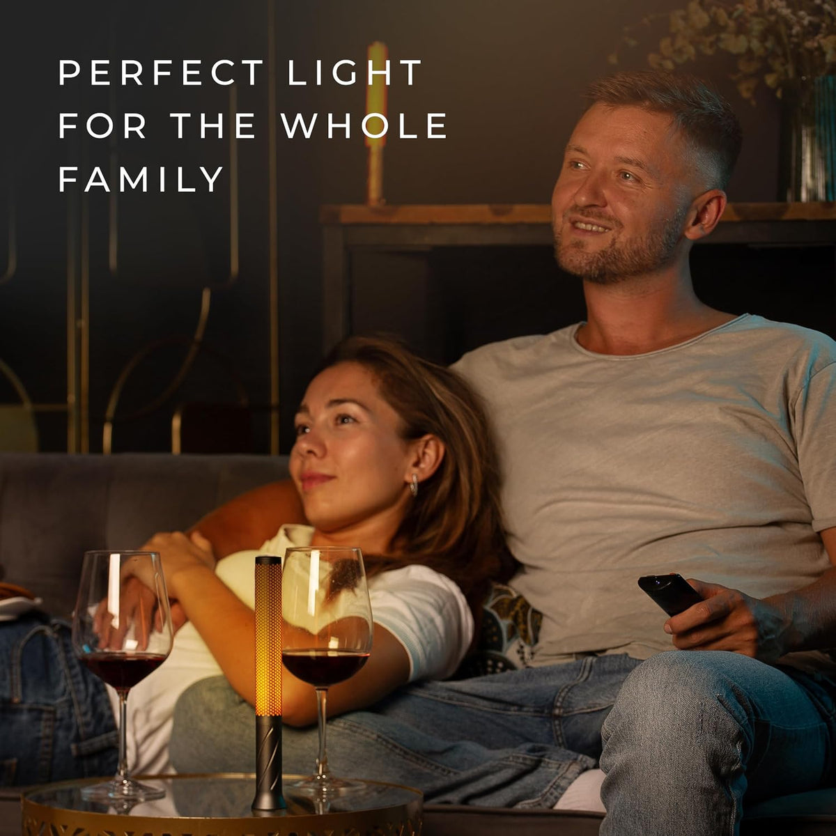 phonar Rechargeable Flameless Candle Lamp, Cordless Ambient Table Light for Bedroom, Romantic Dinner, Restaurant & Cozy Home Decor, Warm Dimmable LED Candlelight