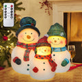 Impress Life Christmas Snowman Flameless Candles with Remote
