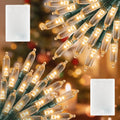 Brightown Battery Operated Christmas String Lights with Timer 2 Pack