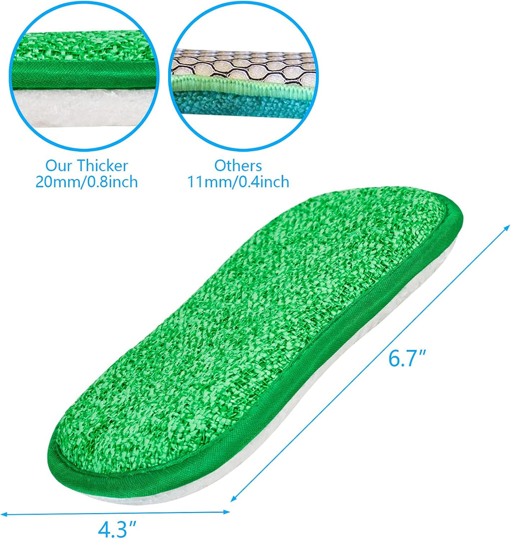 Reusable Sponges for Dishes, Kitchen Sponge for Washing Dishes Pack 5/10