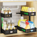 Under Sink Cabinet Organizer 2-Pack for Kitchen&Bathroom