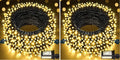 JMEXSUSS 66ft 200LED Christmas Lights Outdoor, Christmas Tree Lights Indoor (Pack of 2)