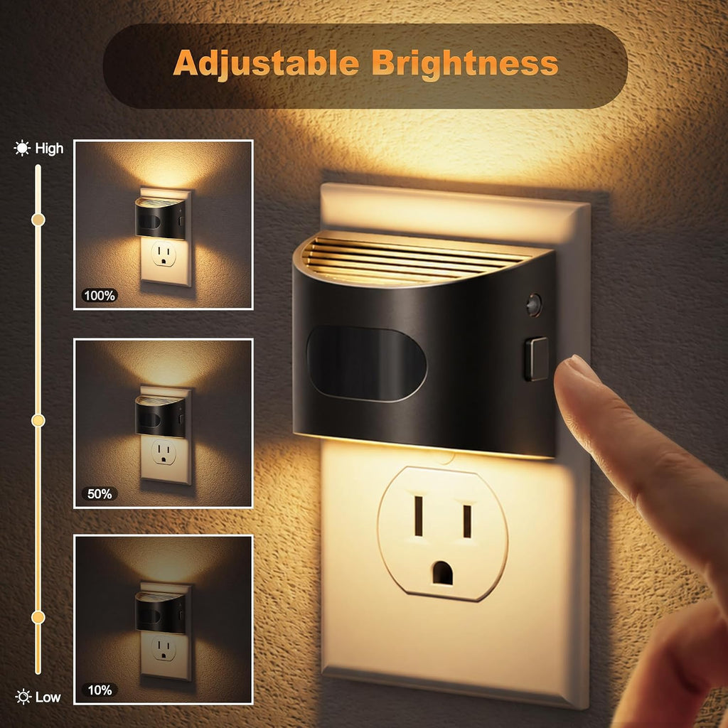 JandCase Motion Sensor Night Light, Night Lights Plug into Wall