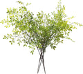Melorca&Guilla Artificial Plants,4PCS 43.3" Green Nandina Faux Branches for Vase,Faux Greenry Stems Fake Plants for Shop Garden Office Home Décor