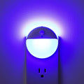 YUNLEX Blue Night Lights Plug into Wall, Motion Sensor, Dimmable, 2 Pack