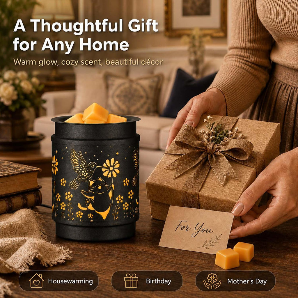 mocosa Metal Wax Melt Warmer Electric Candle Fragrance Burner