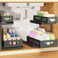 Under Sink Organizer for Kitchen and Bathroom Cabinets Pull Out Storage