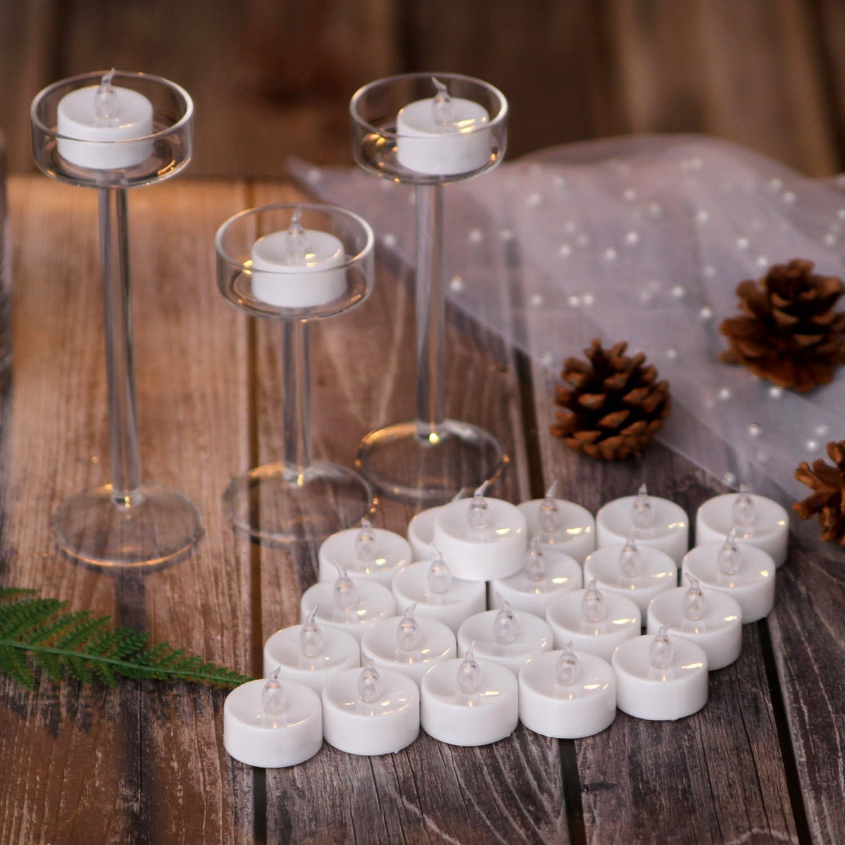 AGPTEK 100 Pack Tea Lights Flameless LED Candles