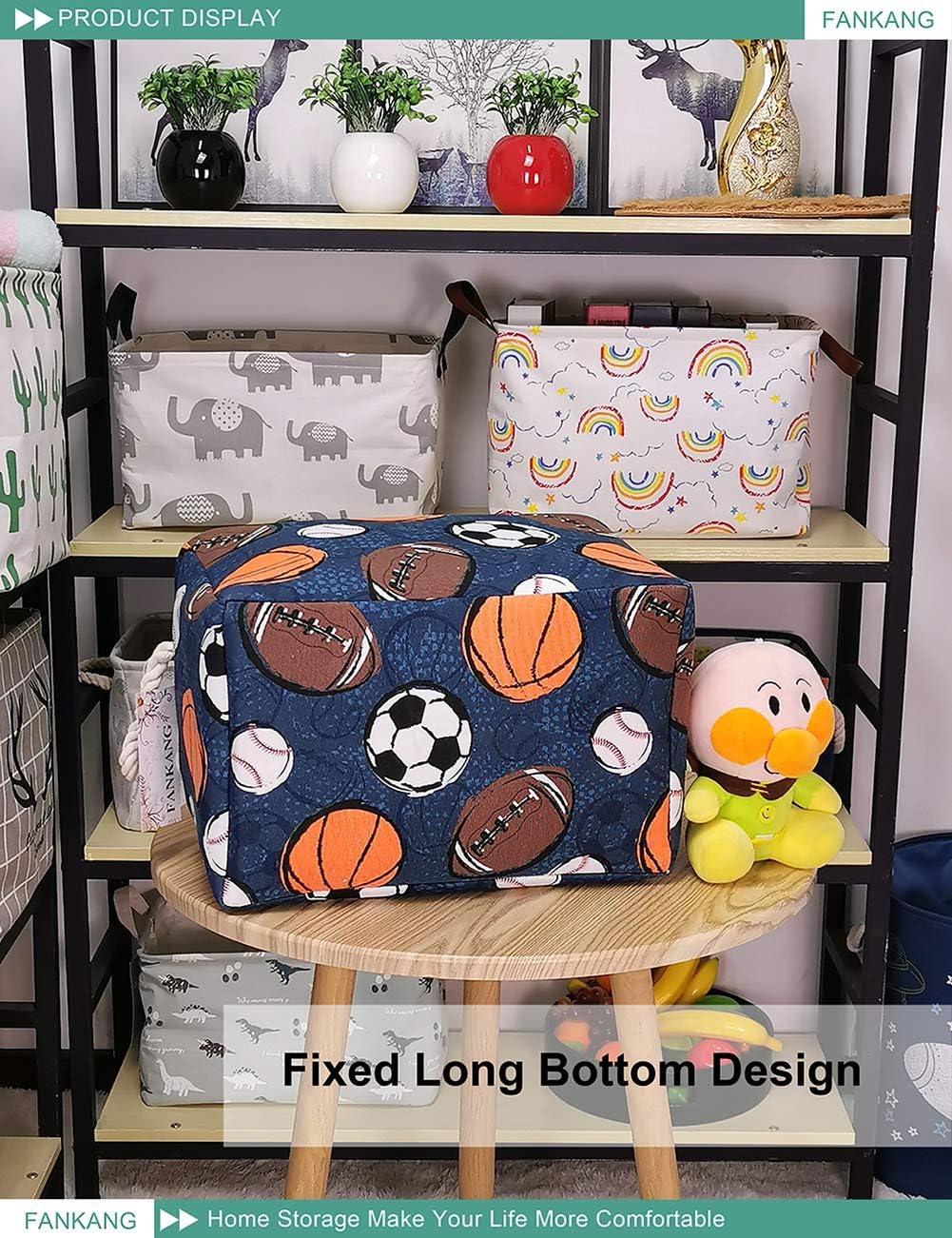 Rectangular Laundry Basket Navl-ball game