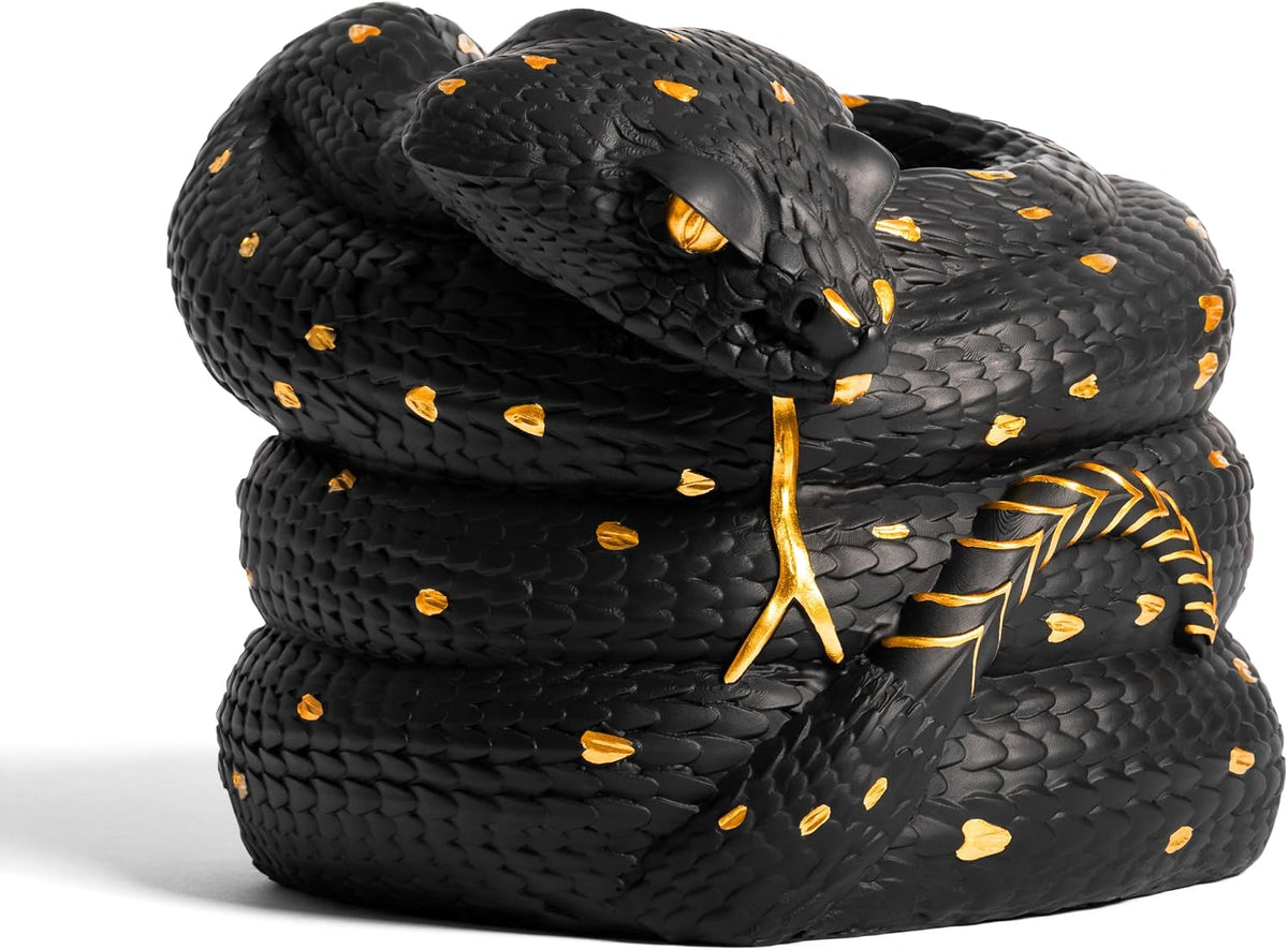 Gothic Snake Sculpture, Vase and Bottle Holder by Death Decor