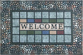 CHICHIC Rectangle Entrance Door Mat Large 18 x 30 Inch Entry Way High Traffic Area Doormat Front Door Rugs Outdoors Heavy Duty Welcome Mat, Non Slip Rubber Back Low Profile for Garage