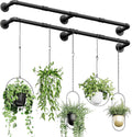 Bamworld Window Plant Hanger Indoor 63in 2PCS Hanging Planters for Indoor