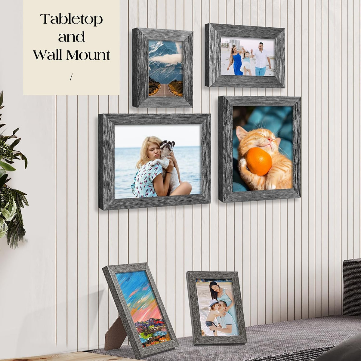 TWING Picture Frames Collage 10 Pack with Multi Sizes, Family Wall Decor