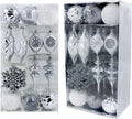 Valery Madelyn 50ct Christmas Tree Decorations Ball Ornaments Set