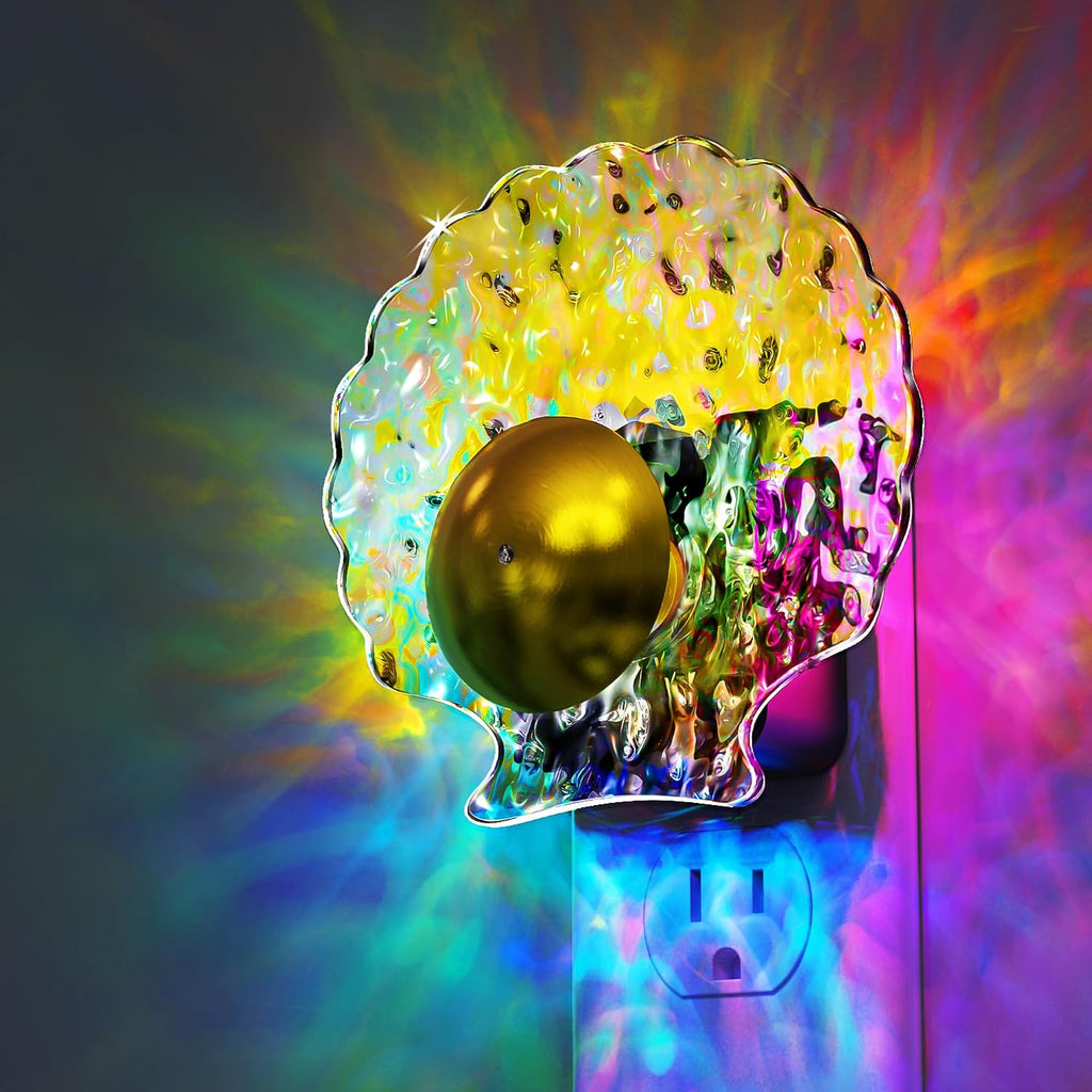 L LOHAS LED Shell Night Light, Night Lights Plug into Wall