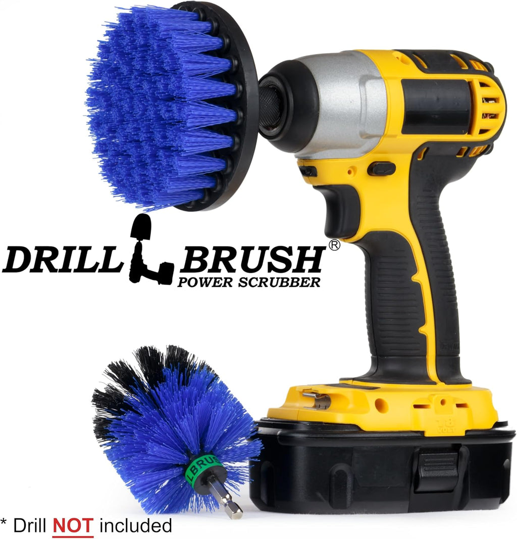 Hull Cleaner Brush Set - Fish Tank Scrubbing Set - Pool Cleaning Brush Set
