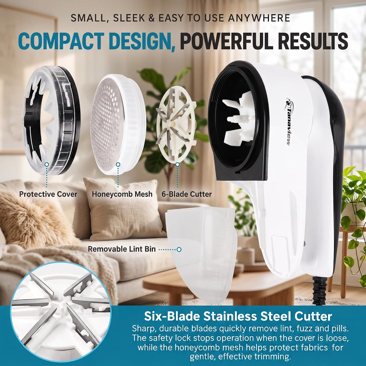 Power Corded Electric Fabric Shaver