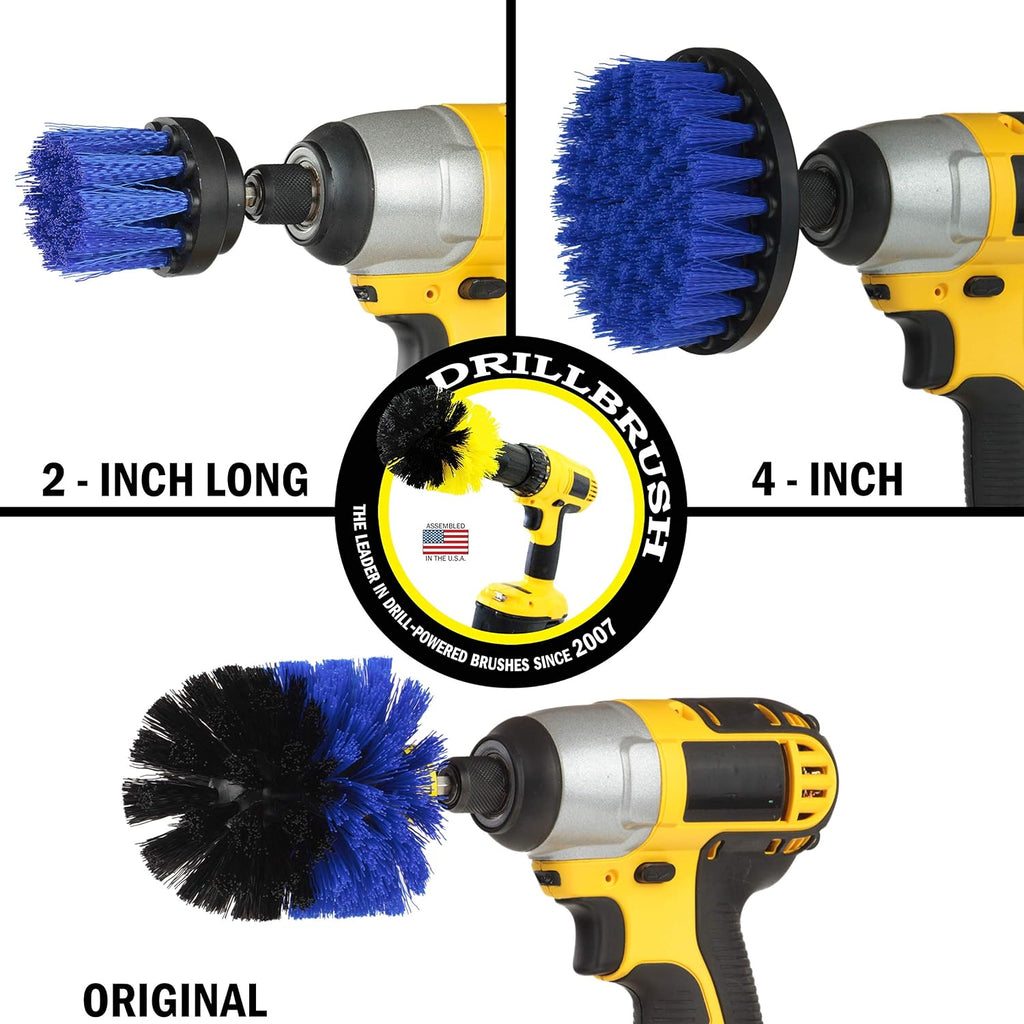 Drill Brush - Drill Brush Attachment - Drill Brush Power Scrubber