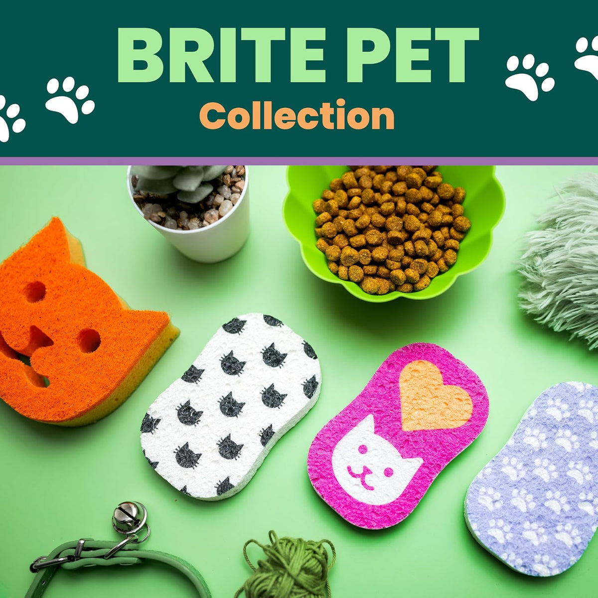 Scotch-Brite Cat Pop Up Non-Scratch Sponges, 3 Packs