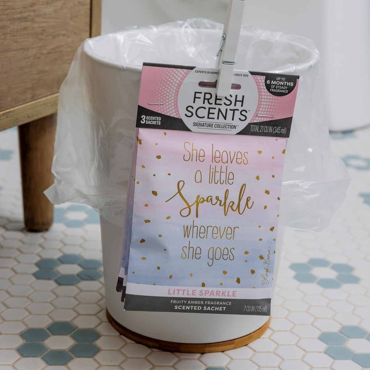 Fresh Scents A Little Sparkle Scented Sachets 6 Pack