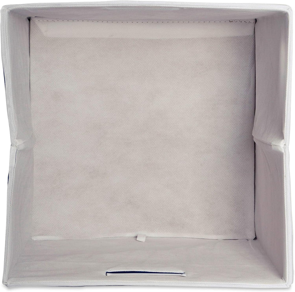 DII Polyester Cube Storage Collection Hard Sided Collapsible, 11x11x11, Gold