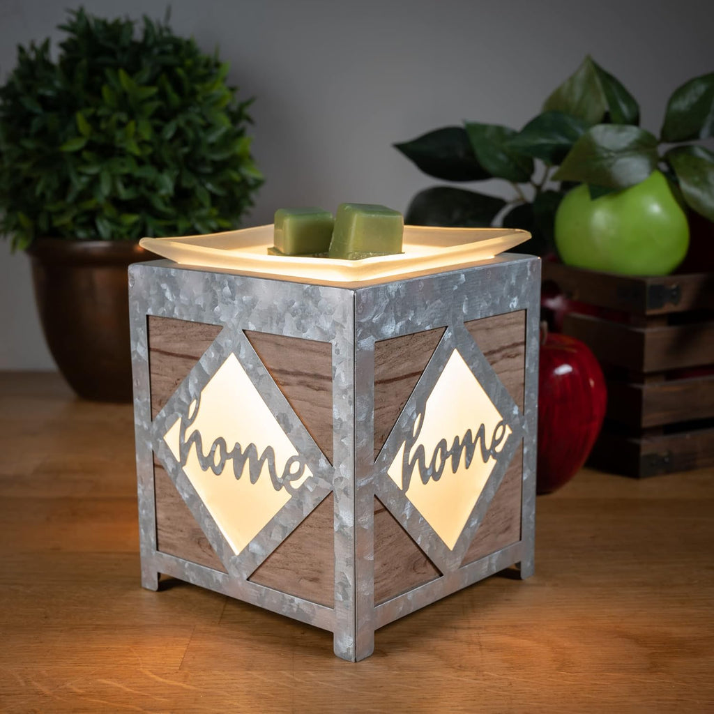 Scentsationals Wooded Home - Decorative Wax Warmer for Scented Wax Melts