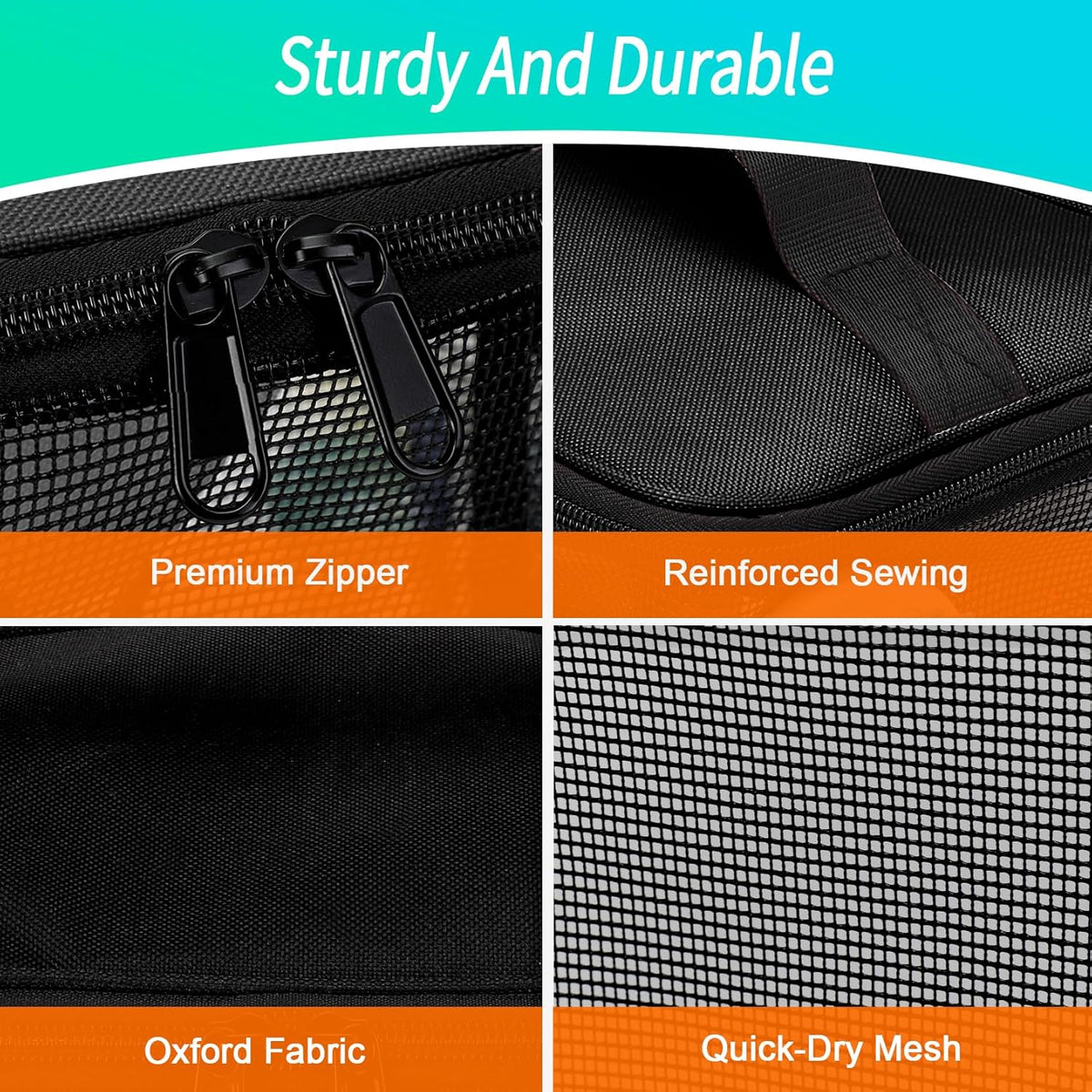 Dorm Room Essentials for Guys Girls, Quick Dry Mesh Shower Caddy Portable