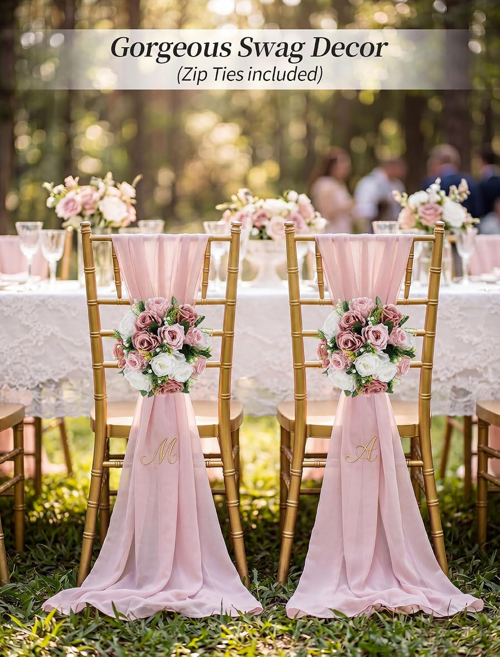 BLOSMON Dusty Rose Flowers Centerpieces: 6 Pcs Pink Roses Artificial Flowers Balls for Wedding Dinning Table - Fake Silk Kissing Floral Arrangement for Home Party Event Decor