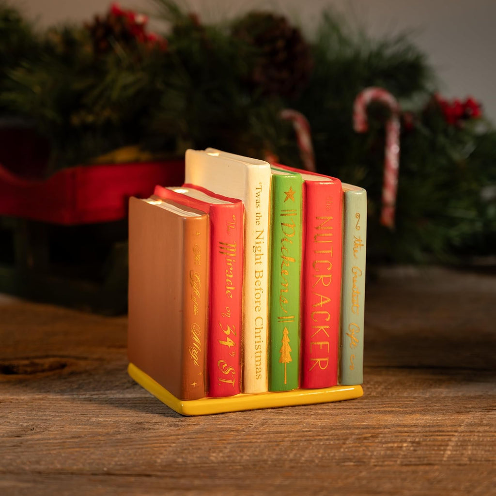 ScentSationals Christmas Books Wax Warmer for Scented Wax Melts