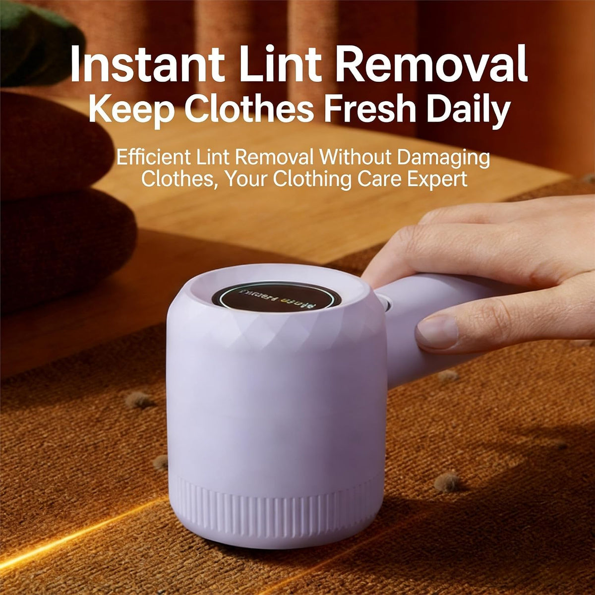 Rechargeable Fabric Shaver Lint Remover for Clothes, Sweaters & Furniture