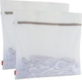 Polecasa Mesh Laundry Bags 2 Pack, 24x24” Jumbo, Fine Mesh