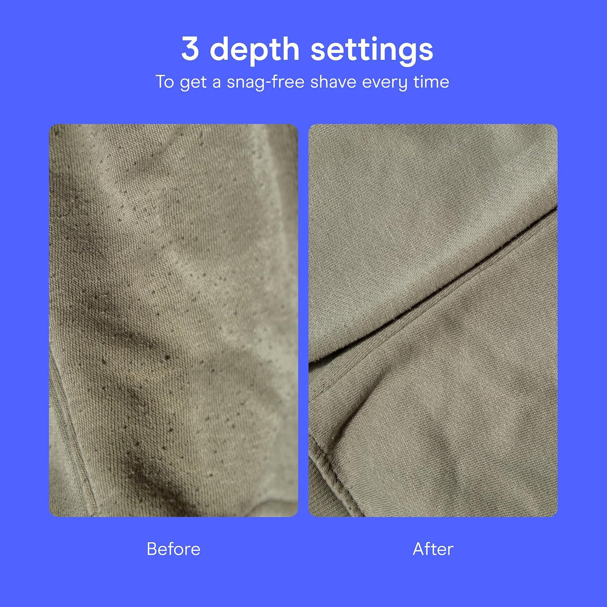 Conair Fabric Shaver & Lint Remover for Every Fabric, Rechargeable, 2" Head
