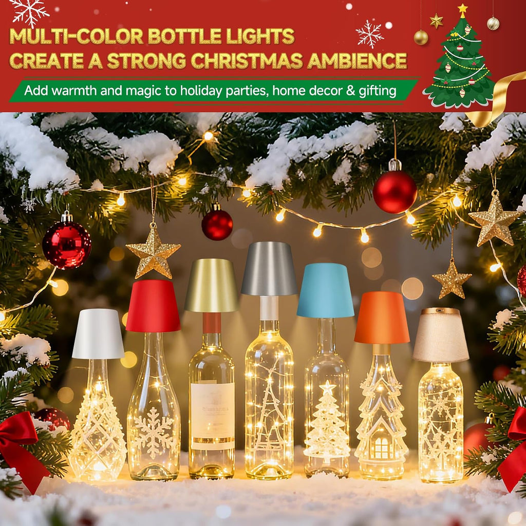 2025 New Wireless Bottle Lamp - LED Bottle Lights for Liquor & Wine Bottles