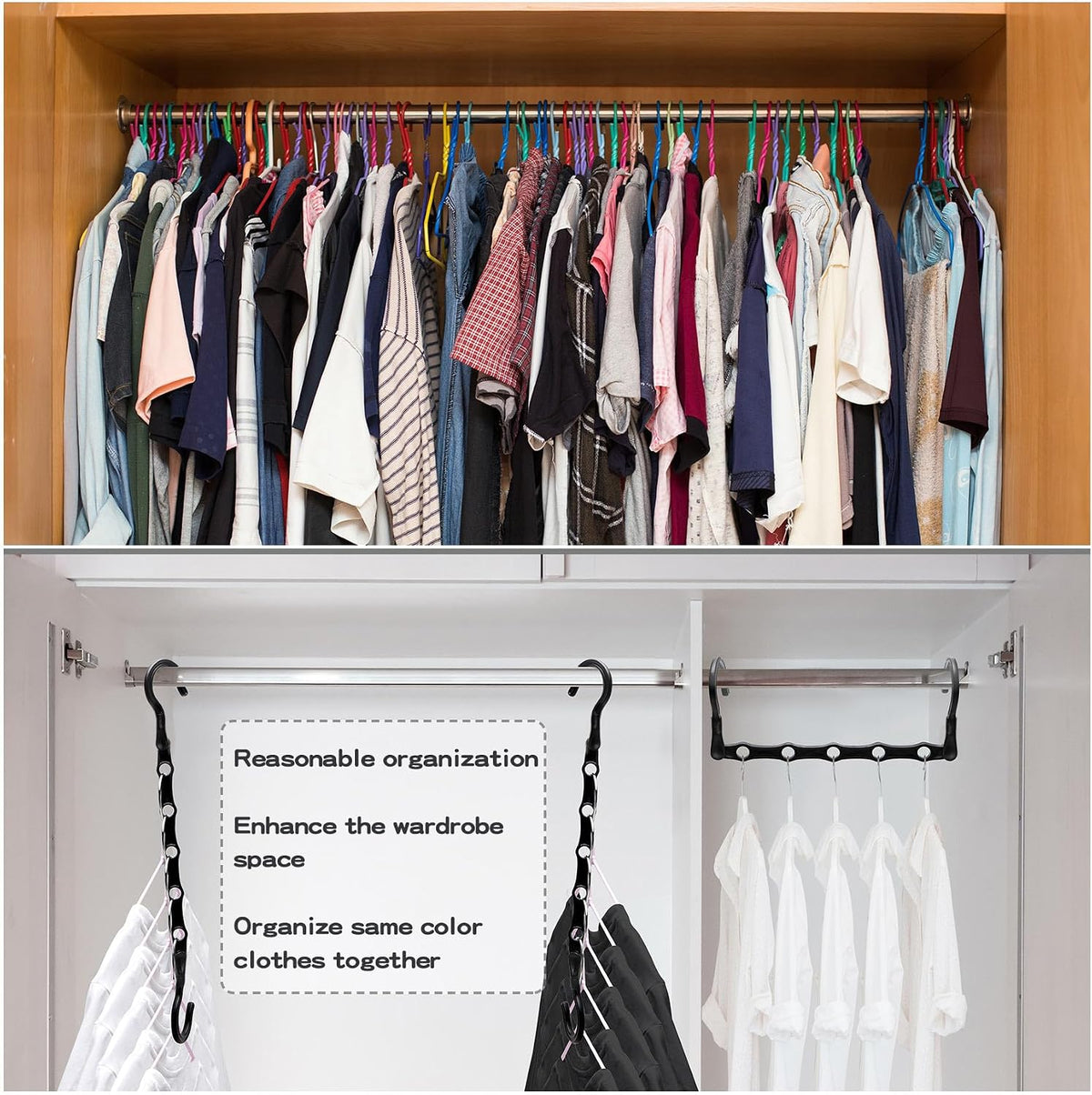 Closet Organizers and Storage, College Dorm Room Essentials for Girls Guys