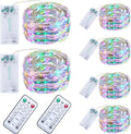 innolife LED Multicolor Fairy Lights Battery Operated with Remote Control