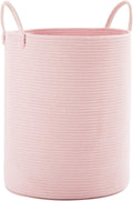 Pink Hamper Laundry Basket for Girls 80L Large Nursery Hamper