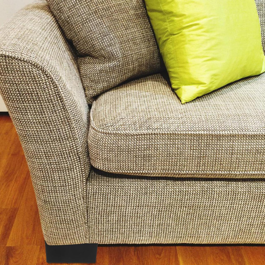 Couch Legs Replacement 4 Pack 3 Inch L-Shaped Furniture Risers
