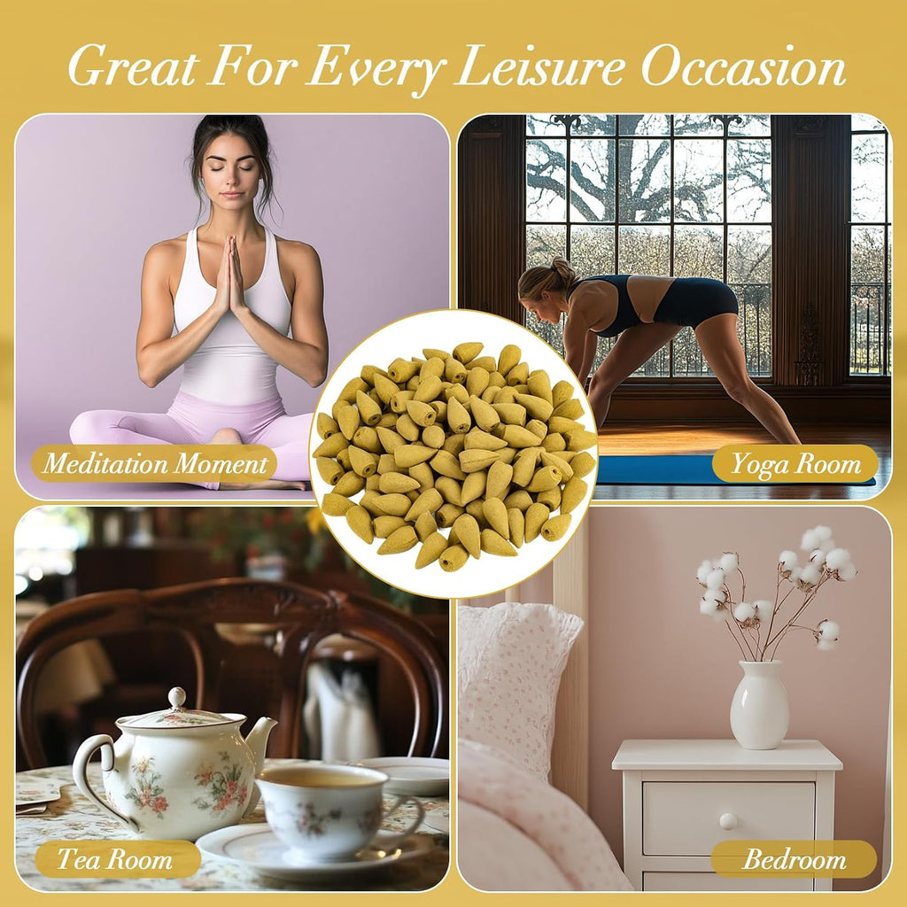 Backflow Incense Cones (Jasmine)