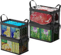 iSPECLE Deep Freezer Organizer Bins - Large Baskets for 5-7 Cu.Ft, 4 Pack