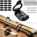 15 Pack Adhesive Cable Clips Cord Organizer Cable Management Under Desk