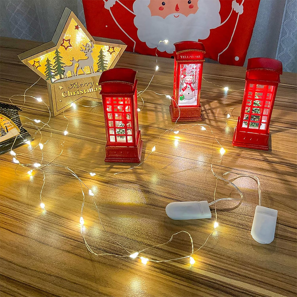 Etinga 20 Pack Fairy Lights, 10 LED 3.3ft Battery String Lights, Warm White