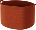 Maliton Woven Rope Blanket Basket Living Room, Storage Basket for Toy, 90L
