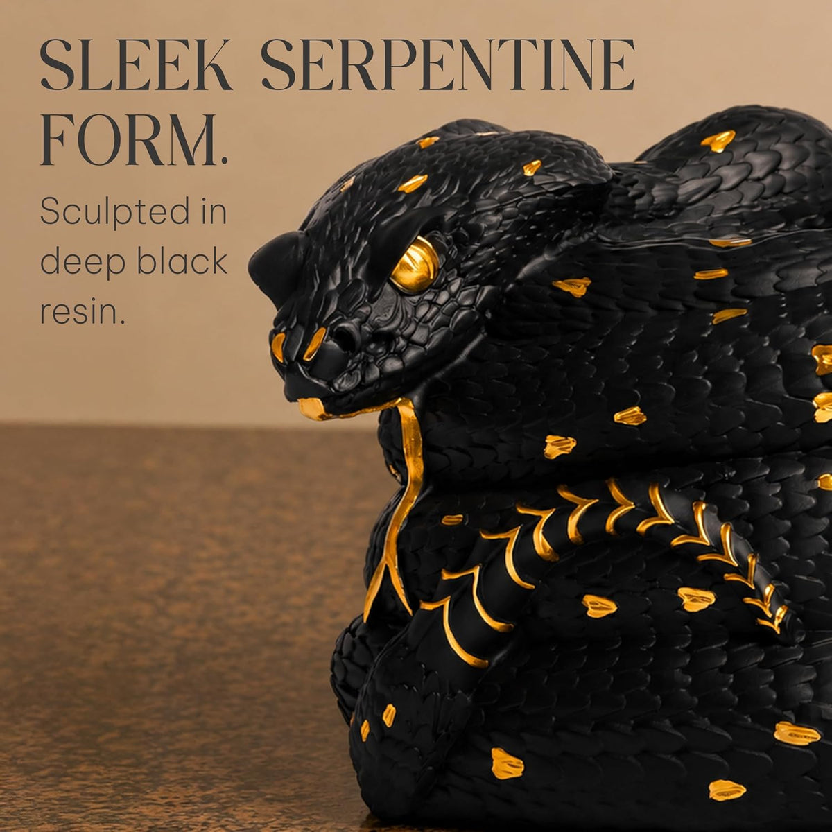 Gothic Snake Sculpture, Vase and Bottle Holder by Death Decor